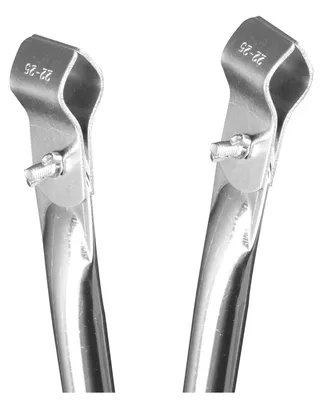 Produktbild von Zeltstange Teleskopstange Zeltstütze - 75 bis 125 cm - Stahl - 2 Stück - 22 mm und 19 mm