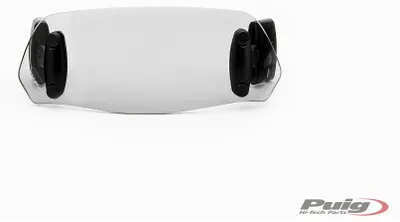Image de Pare-brise Puig, modèle à fixation rapide et réglable, homologué (ABE) pour Honda CB500X, BMW R1200GS, Ducati Multistrada 950, Yamaha XT660Z Tenere, MV Agusta Turismo Veloce 800, Triumph Tiger Explorer, Suzuki