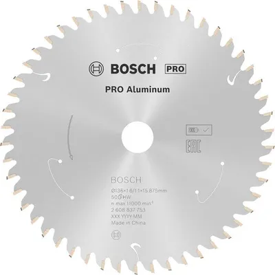 Produktbild von PRO Aluminium cordless Kreissägeblatt, 136 x 1,6 x 15,875 mm