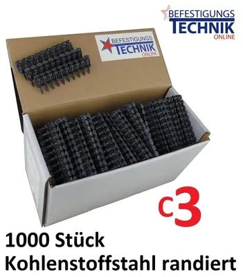 Produktbild von Stahl- Betonnägel 3,0x22mm für Akku Betonnagler Tjep CP-40A Hikoki NC1840DA Bosch GNB 18V KT