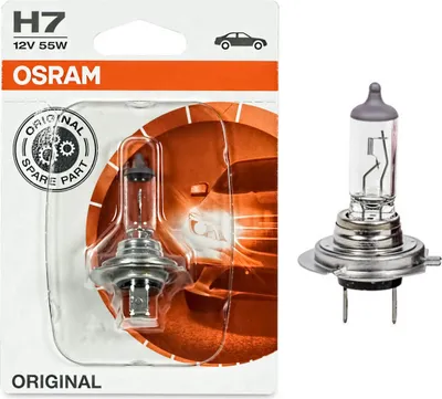 Obrázok produktu pre Osram 64210, 58 W, 12 V, H7, Halogén