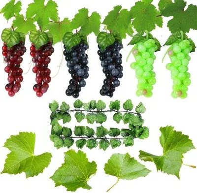 Obrázek produktu pro Umělé dekorace – Dekorativní ovoce – Umělá hmota – 7 kusů