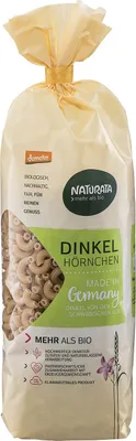 Produktbild von Naturata Dinkel Hörnchen hell demeter 500g