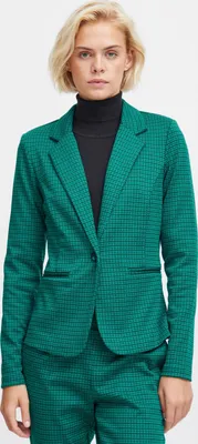 Produktbild von Ichi IHKATE Damen Blazer Kurzblazer Jacke mit Stretch und Reverskragen