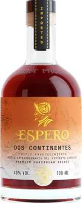 Produktbild von Ron Espero Dos Continentes Premium Caribbean Spirit 40% Vol. 0,7l in Geschenkbox