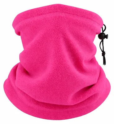 Produktbild von Jumadas Halswärmer – Fuchsia – Fleece – verstellbar – Schlauchschal für Erwachsene