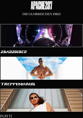 Produktbild von Die Glorreichen Drei|2sad2disco|Treppenhaus|Platte