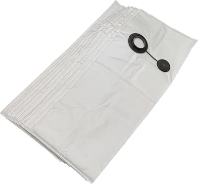 Produktbild von vhbw 10x Staubbeutel Ersatz für Nilfisk Alto Wap 61603 für Staubsauger - 46cm x 35cm Weiß