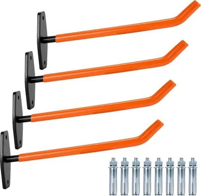 Immagine prodotto di Supporto da parete da 26 cm, in metallo, per garage, 10 mm