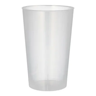 Produktbild von Mehrweg-Trinkbecher PP 0,5 l Ø 9,1 cm · 14 cm transluzent