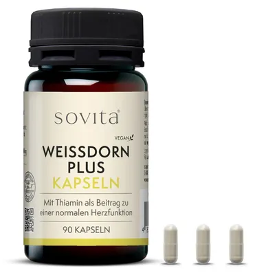 Produktbild von sovita Weissdorn Plus Kapseln