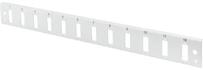 Image de DIGITUS LWL Spleißbox Frontblende 1HE 12xSC DX schnellversch