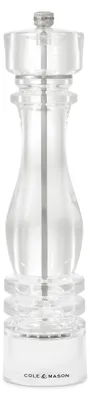 Salzmühle Acryl, Keramikmahlwerk, einstellbarer Mahlgrad, 300 mm
