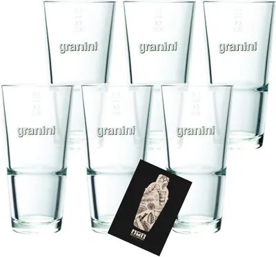 Produktbild von Granini Cocktail Glas 6er-Set - 6 x Stapelbares Glas geeicht 0,3l