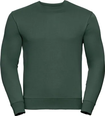 Immagine prodotto di Felpa autentica Russell da uomo, slim fit BC2067 (S) (verde bottiglia)