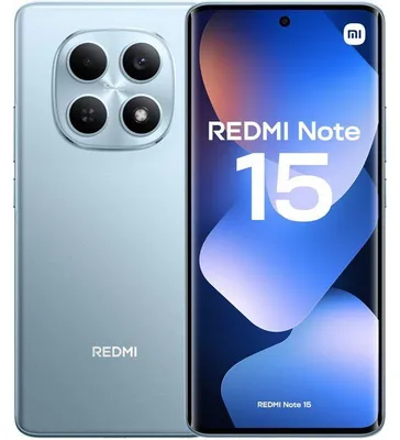 Image de Smartphone Xiaomi Redmi Note 15, 6 Go RAM, 128 Go, Bleu