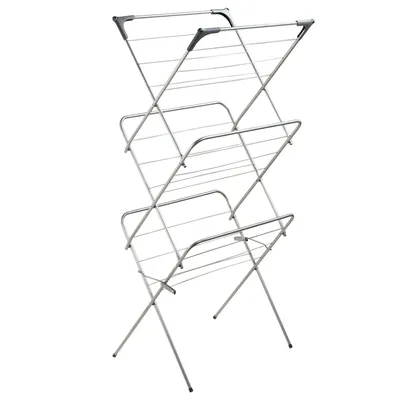 Zdjęcie produktu dla KADAX Suszarka Na Pranie Stojąca Pionowa Balkonowa 138cm metalowa Stabilna