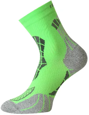 Image de Chaussettes de course fonctionnelles Lasting, couleur verte, disponibles en Irlande