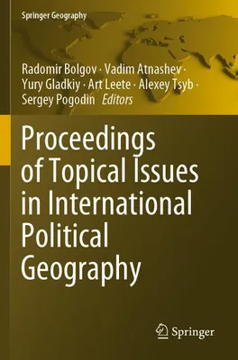 Immagine prodotto di Proceedings of Topical Issues in International Political Geography