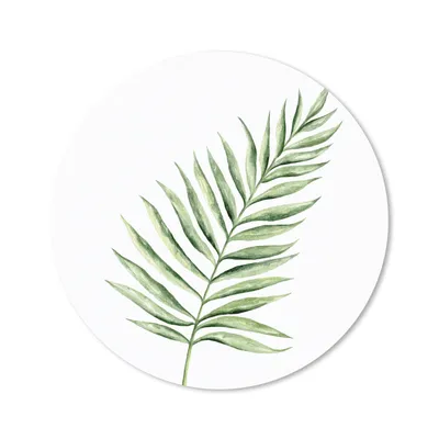 Produktbild von MuchoWow® Mauspad Mousepad Pflanze - Aquarell 50x50 cm - Mousepads - Maus Mat - Pad - Mausunterlage - Vinyl