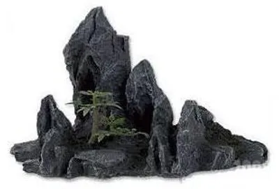 Produktbild von Aquariumfelsen mit Bonsai 21,5x10x12,5cm