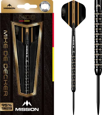 Produktbild von Mission Mike de Decker Black Gold PVD 95% - Steeldarts