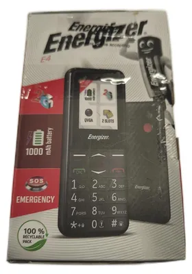 Produktbild von Energizer Senior Handy entsperrt Großen Tasten E42G Button Telefon Rentner Seniorenalarm