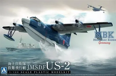 Image de AOSHIMA AO01184 Hydravion de sauvetage US-2 de la JMSDF
