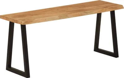 Produktbild von Bank Baumkante 105 cm Massivholz Akazie