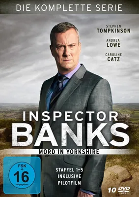 Produktbild von Inspector Banks - Die komplette Serie. Staffel.1-5, 10 DVD