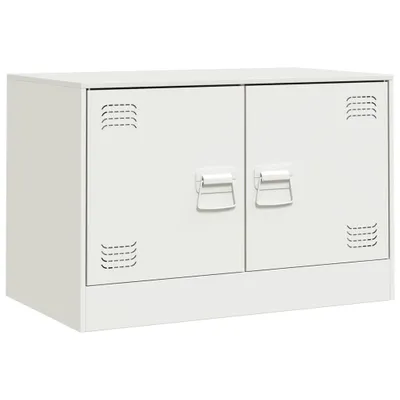 Obrázok produktu pre TV skrinka biela 67x39x44 cm oceľ