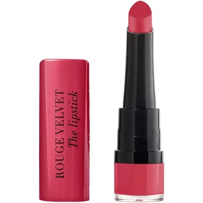Obrázek produktu pro Bourjois Rouge velvet lipstick, Růžová, Hip Hip Pink, 1 barva/barev, Hydratující, Unisex, Matný