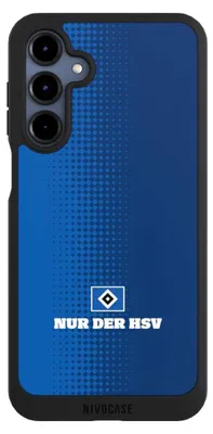 Produktbild von NIVOCASE Handyhülle für Samsung Galaxy A16 5G  Hülle NIVOpure Case Schwarz HSV Logo Offizielles Lizenzprodukt