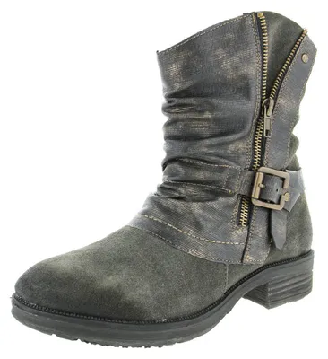 Produktbild von Remonte Samtcalf Asche Damen Stiefelette in Grau, Größe 37