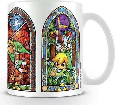 Produktbild von PYRAMID The Legend Of Zelda, Einzelbild, 0,315 l, Mehrfarbig, Weiß, Glas, Universal, 1 Stück(e)