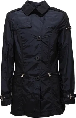Produktbild von 3395T giacca girl PEUTEREY BUCKROE blue bimba trench jacket