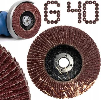Produktbild von Fächerscheibe Zum Schleifen 125 P40 Holz Stahl Metall