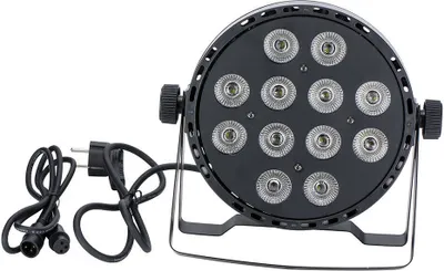 Obrázek produktu pro 12LED 120W DMX Stage Light Sound Active Waterproof Floodlight Super Bright Spotlight Disco Ball for Indoor DJ Disco Club KTV Bar Banquet Wedding Family Party