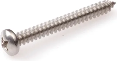 Immagine prodotto di Viti autoperforanti in acciaio inox 4,8 x 70 mm a testa tonda - 200 pezzi
