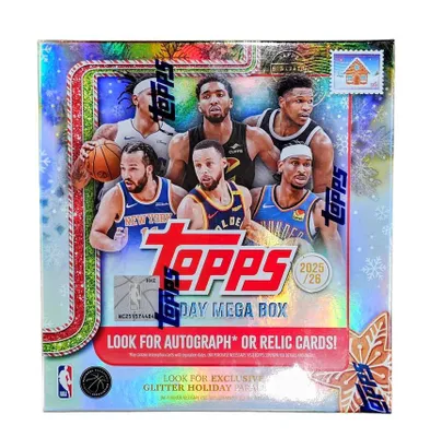 Produktbild von 2025/26 Topps Holiday Basketball Mega Box
