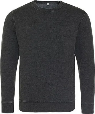 Produktbild von Just Hoods , Washed Sweat , Washed Jet Black , 3XL