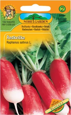 Obrázek produktu pro Ředkvička červenobílá válcovitá SLOVANA