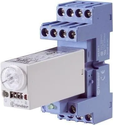 Image de Finder Relais temporisé multifonctionnel 12 V/DC, 12 V/AC 1 pc. 85.04.0.012 Plage de temps : 0.05 s - 100 h 4 inverseurs (85.04.0.012.0000.PD1)