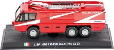 Produktbild von Del Prado Modellauto 1:80 Air Crash Dragon x6 TA Feuerwehr