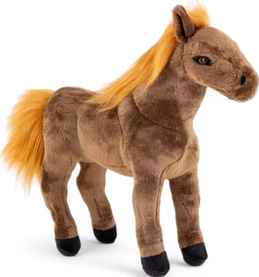 Image de Carl Dick Cheval debout brun env. 30cm, peluche, animal en peluche, doudou 3675