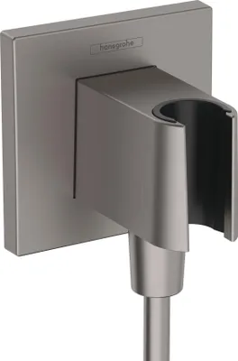 Image de hansgrohe FixFit E raccord mural, avec support de douche, 26889340