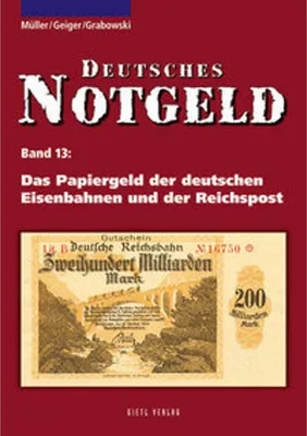 Produktbild von Deutsches Notgeld, Band 13