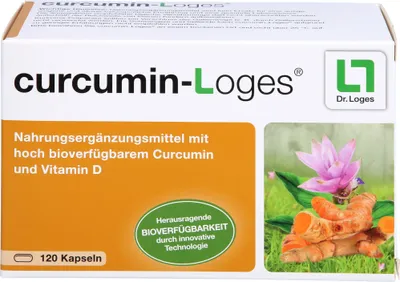 Produktbild von curcumin-Loges Kapseln, 120 St. Kapseln