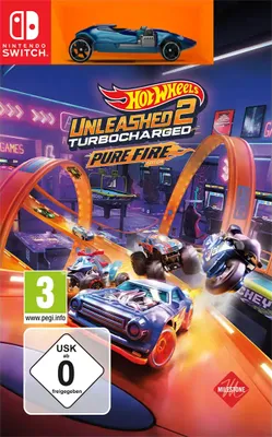 Produktbild von Milestone Srl Hot Wheels Unleashed 2 Turbocharged Pure Fire Edition, Nintendo Switch, RP (Rating Pending)