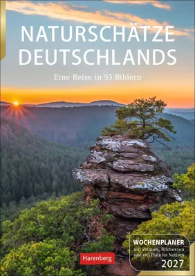 Produktbild von Naturschätze Deutschlands Wochenplaner 2027 - Eine Reise in 53 Bildern